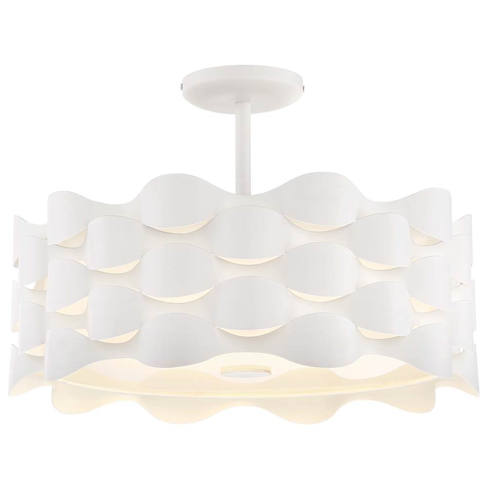 George Kovacs Coastal Current Led Semi Flush