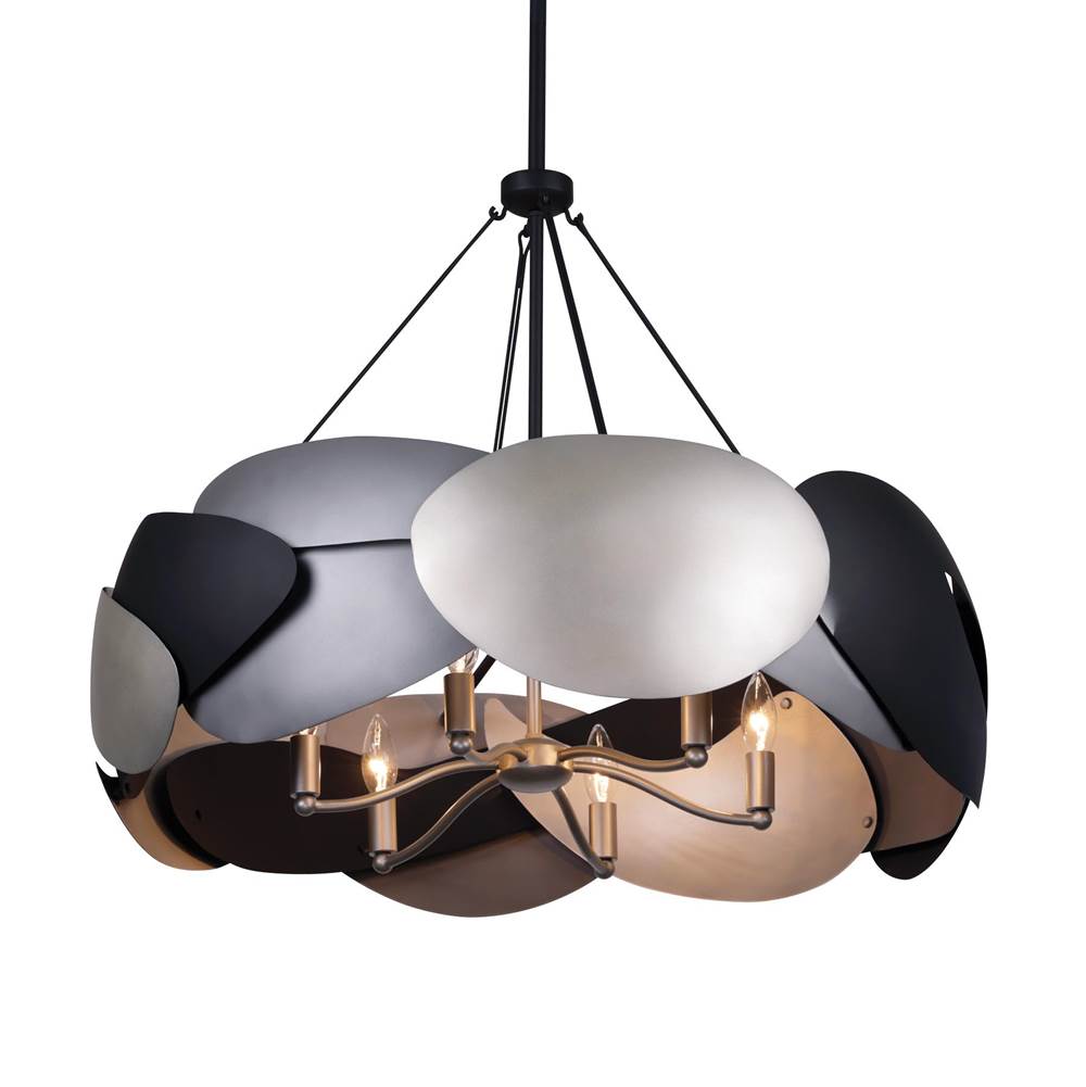George Kovacs Metalo Misto Metalo Misto 28'' 6 Light Pendant 2024