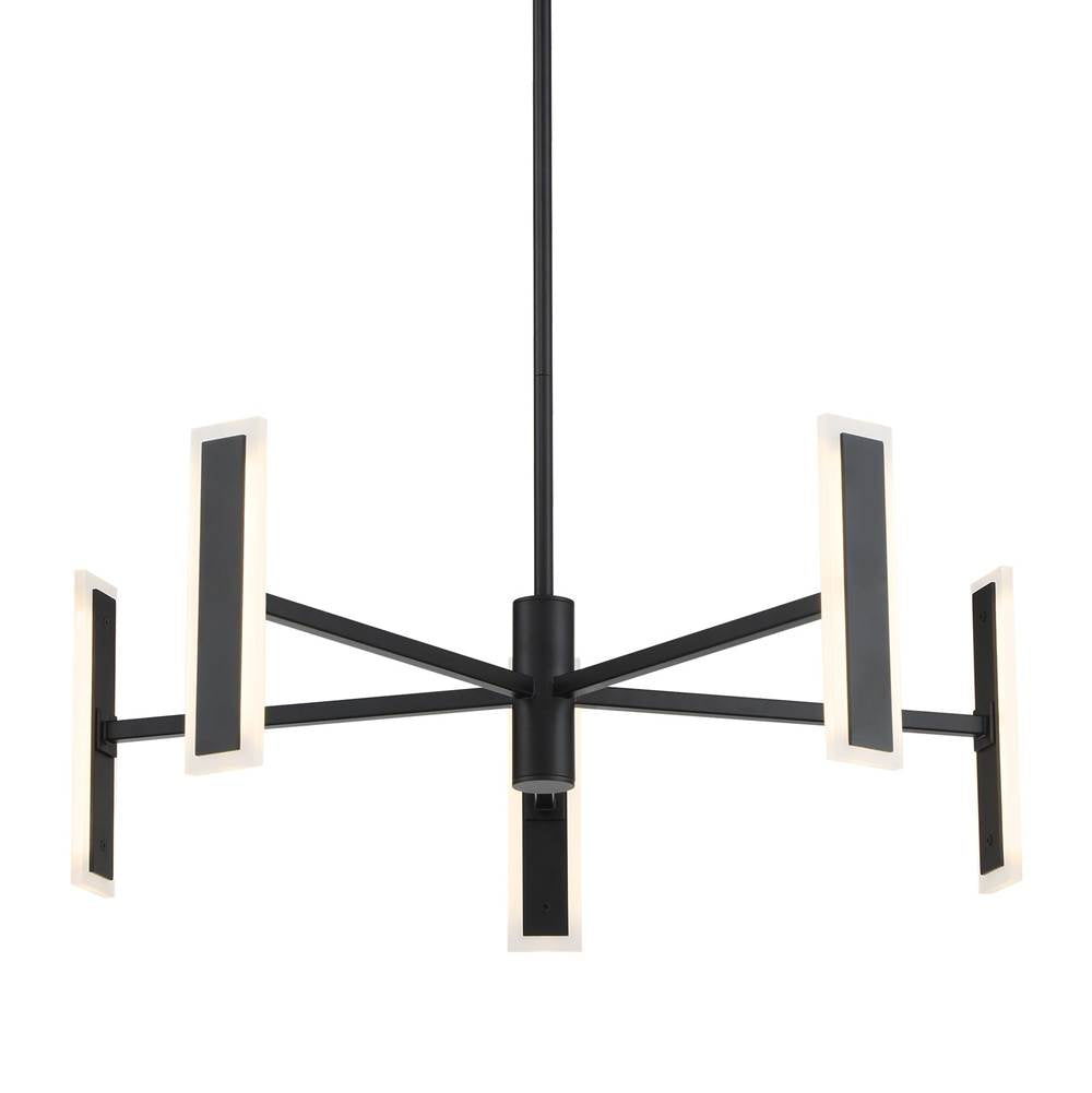 George Kovacs Edge 5 Light Led Chandelier