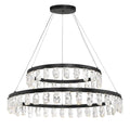 George Kovacs Artic Glacier Artic Glacier 2 Tier Led Chandelier