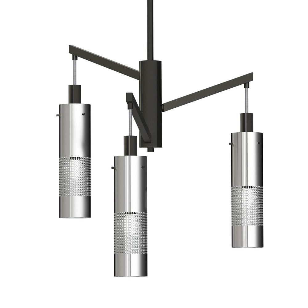 George Kovacs Grid 3 Light Chandelier