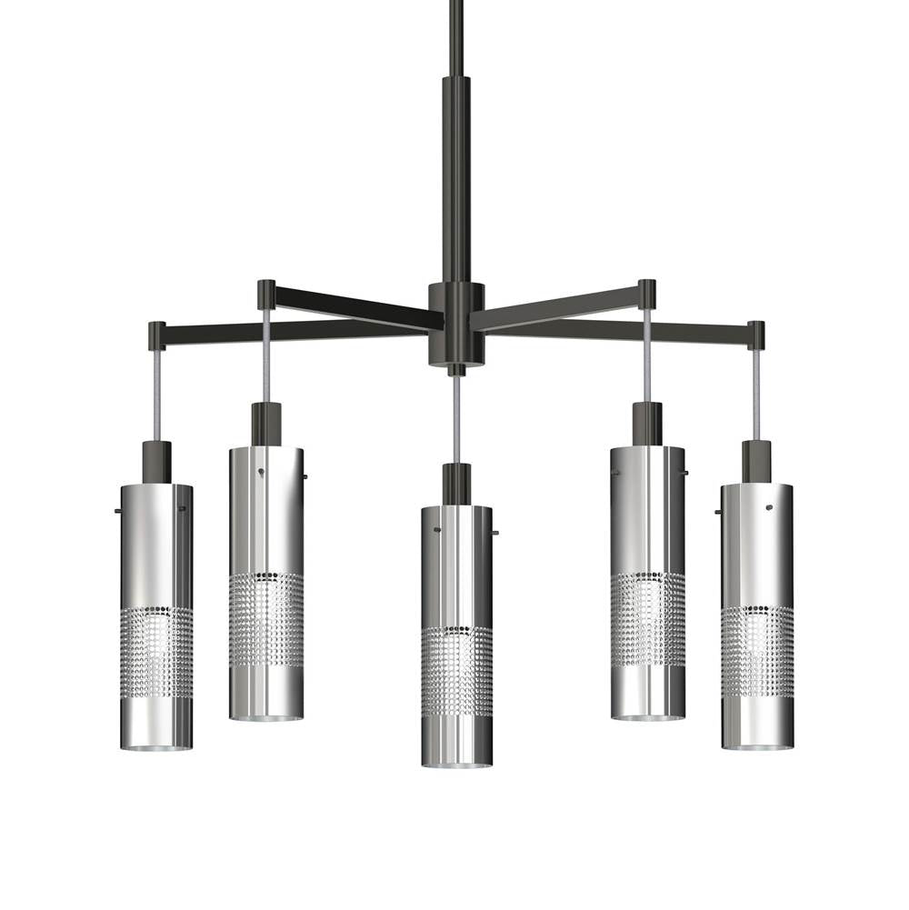 George Kovacs Grid 3 5 Light Chandelier