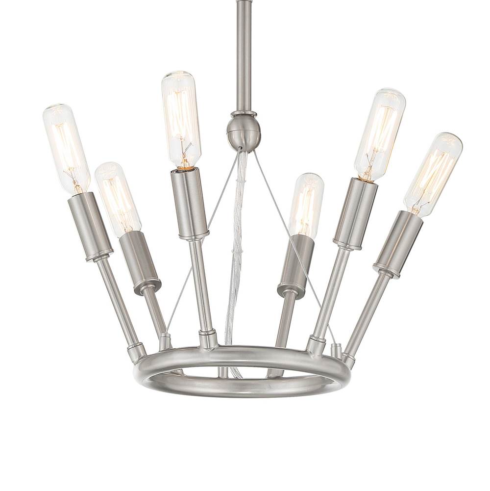 George Kovacs Royalty 6 Light Semi Flush