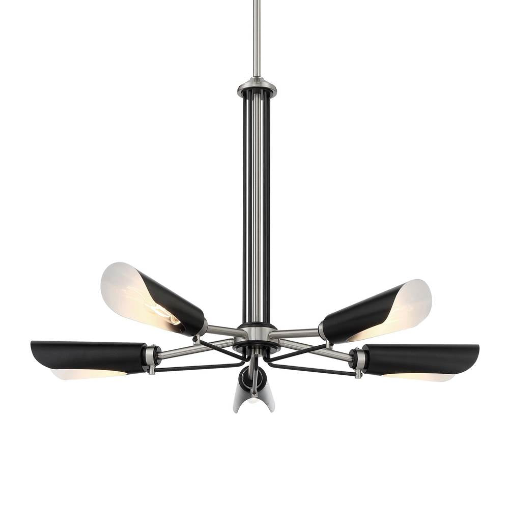George Kovacs Trubine 5 Light Chandelier