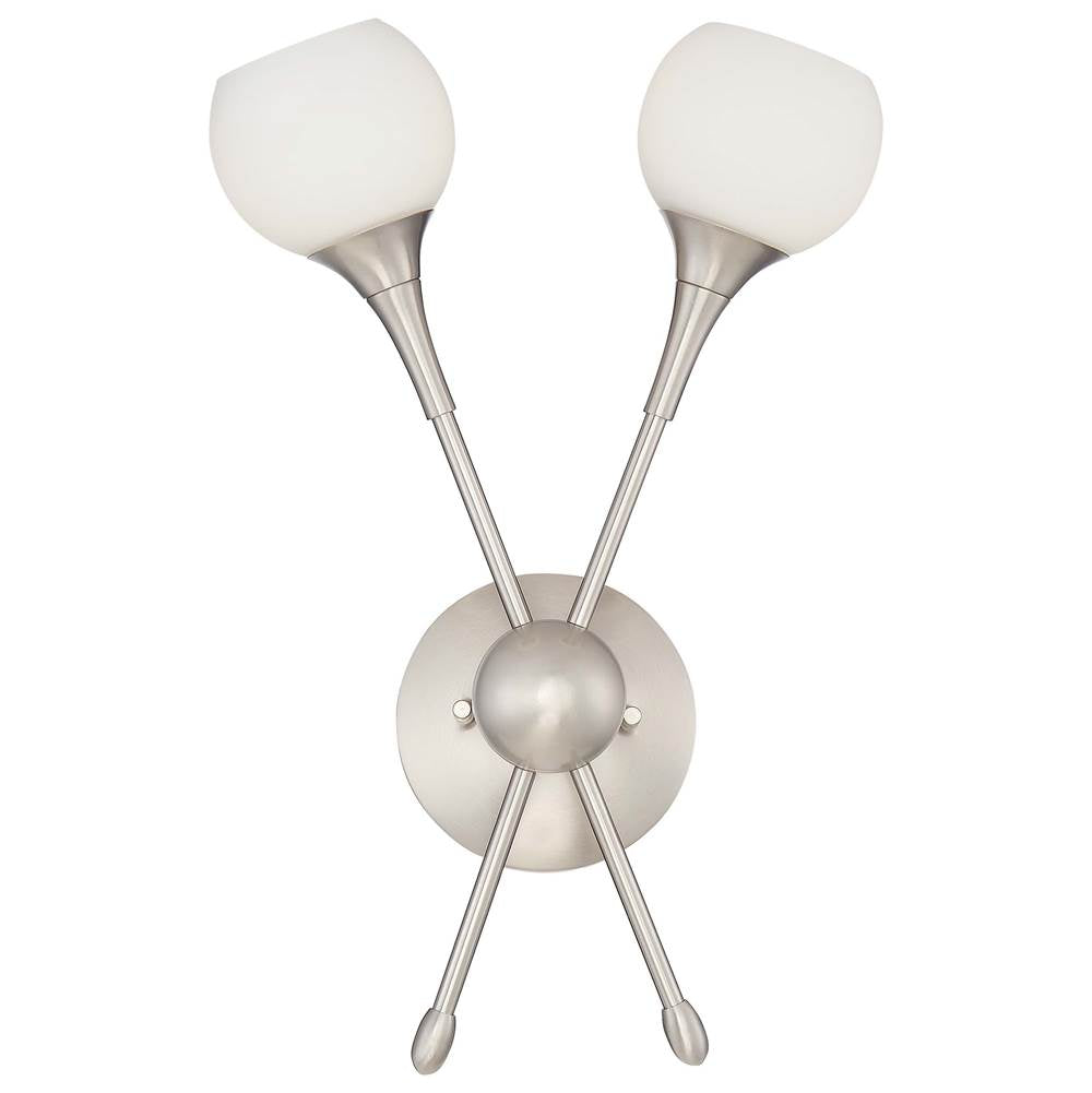 George Kovacs Pontil 2 Light Wall Sconce