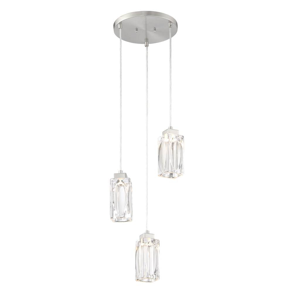 George Kovacs Putnam Place 3 Light Led Pan Pendant
