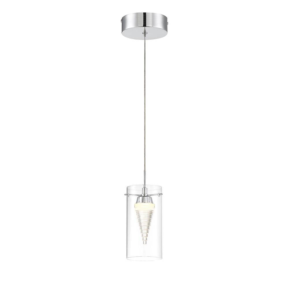 George Kovacs Funnel Cloud 1 Light Led Mini Pendant