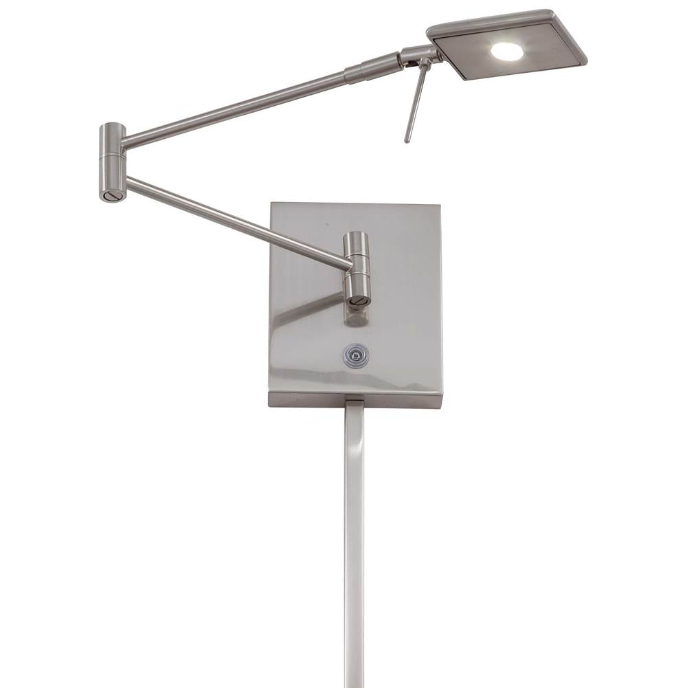 George Kovacs George S Reading Room 1 Light Led Swing Arm Wall Lamp