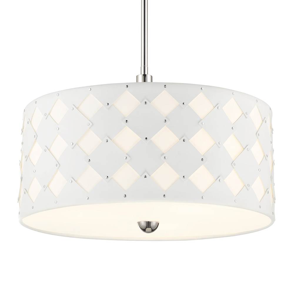 George Kovacs Patchwork 3 Lights, Leather Pendant