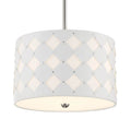 George Kovacs Patchwork 3 Lights, Leather Pendant