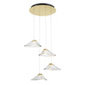 George Kovacs Sneer 4 Light Led Pendant