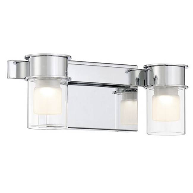 George Kovacs Herald Square 2 Light Led Bath