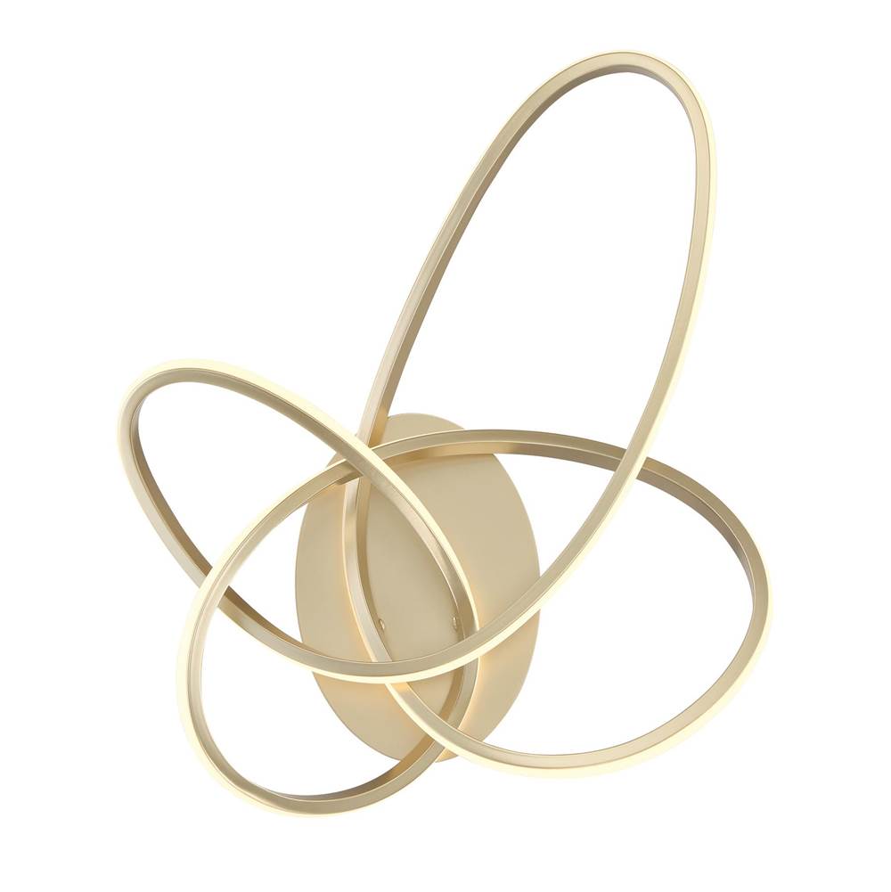 George Kovacs Astor By Robin Baron Astor By Robin Baron Soft Gold Led Wall Sconce With Lucent Silicone Diffuser