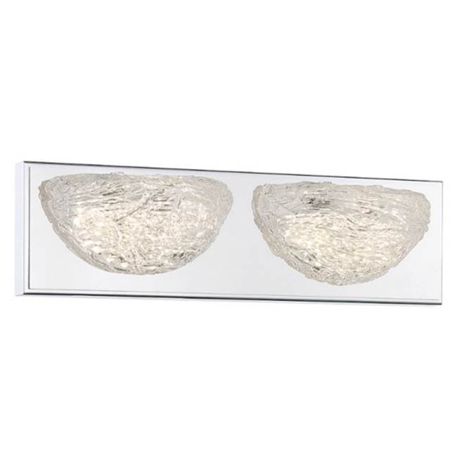 George Kovacs Modern Ice 2 Light Led Bath