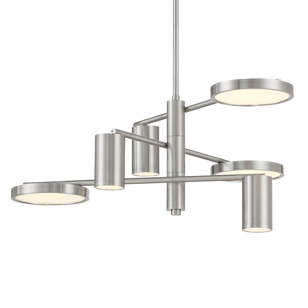 George Kovacs Swivel - 6 Light Led Chandelier
