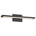 George Kovacs Parallel 24'' Coal Led Bath Vanity With Frosted Acrylic Diffuser