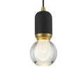 George Kovacs Mixed Up Mixed Up 4'' Sand Coal And Mystic Gold Led Mini Pendant