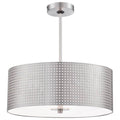 George Kovacs Grid 3 Light Drum Pendant