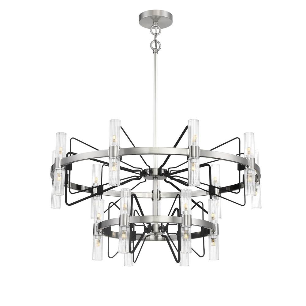 George Kovacs Mass Transit 30 Light Chandelier