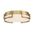George Kovacs Bezel Set Led Flush Mount