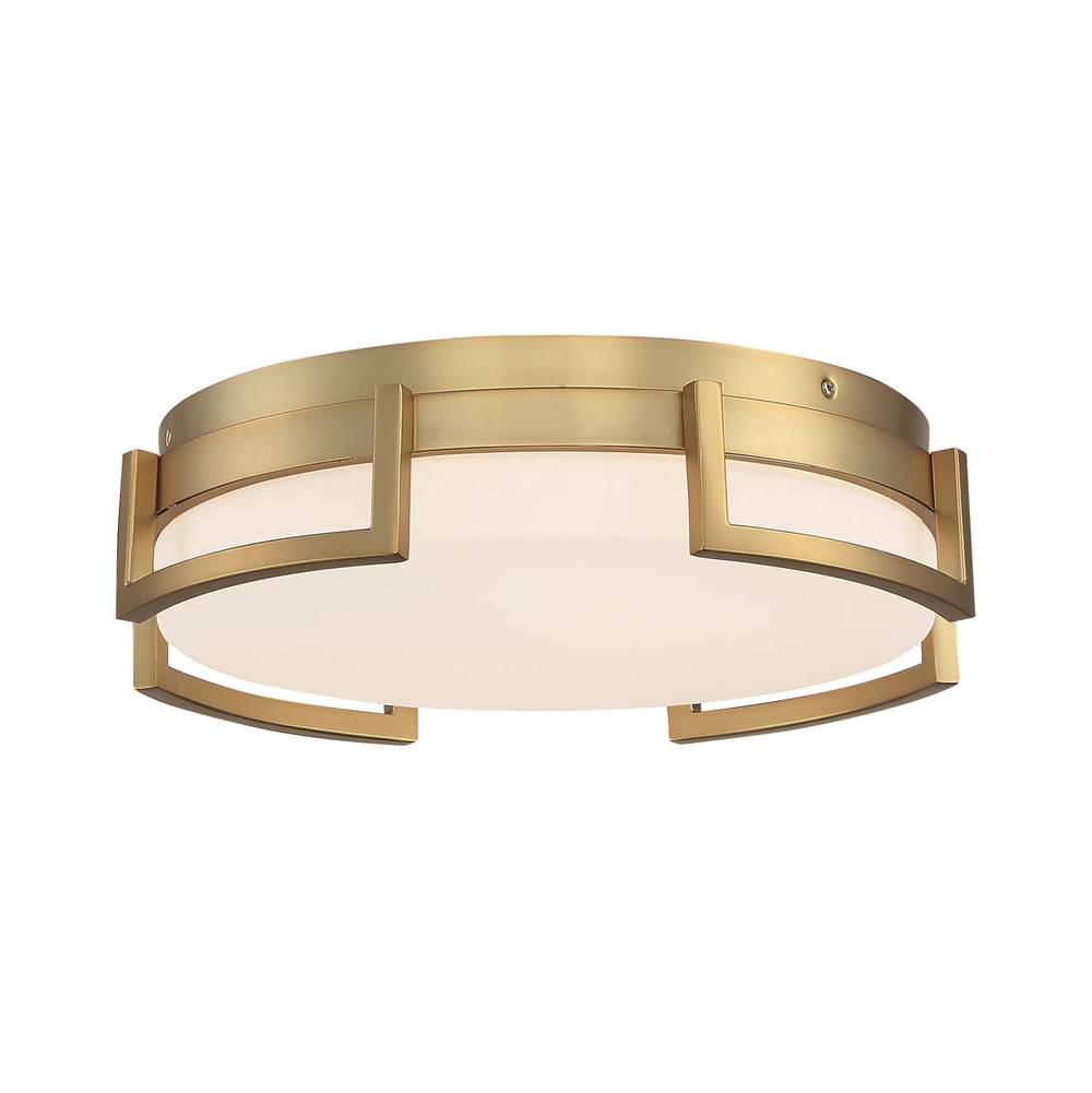 George Kovacs Bezel Set Led Flush Mount