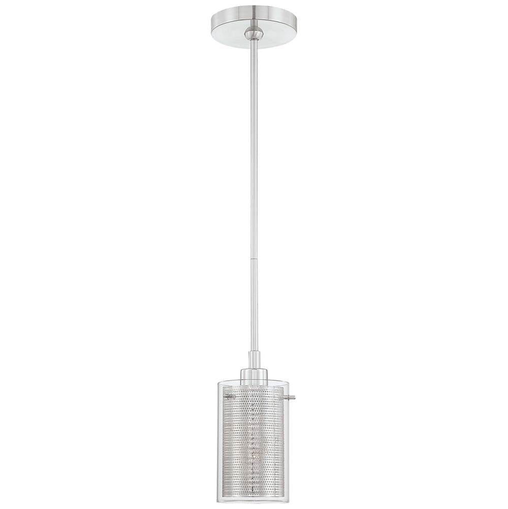 George Kovacs Grid 1 Light Mini Pendant