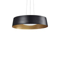 Kuzco Sampson 16-in Black Led Pendant