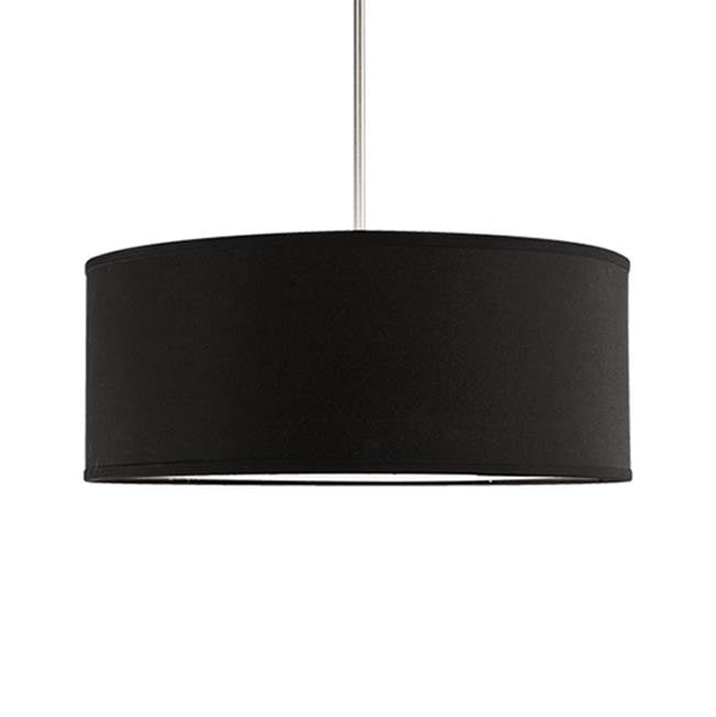 Kuzco Gregory 20-in Black 3 Lights Pendant