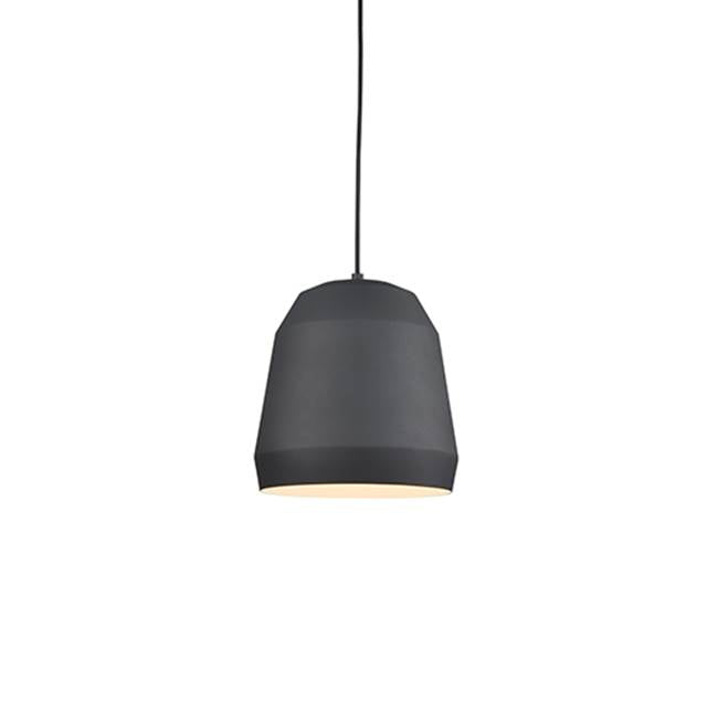 Kuzco Sedona 16-in Black 1 Light Pendant