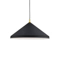 Kuzco Dorothy 26-in Black With Gold Detail 1 Light Pendant