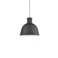 Kuzco Irving 16-in Black 1 Light Pendant