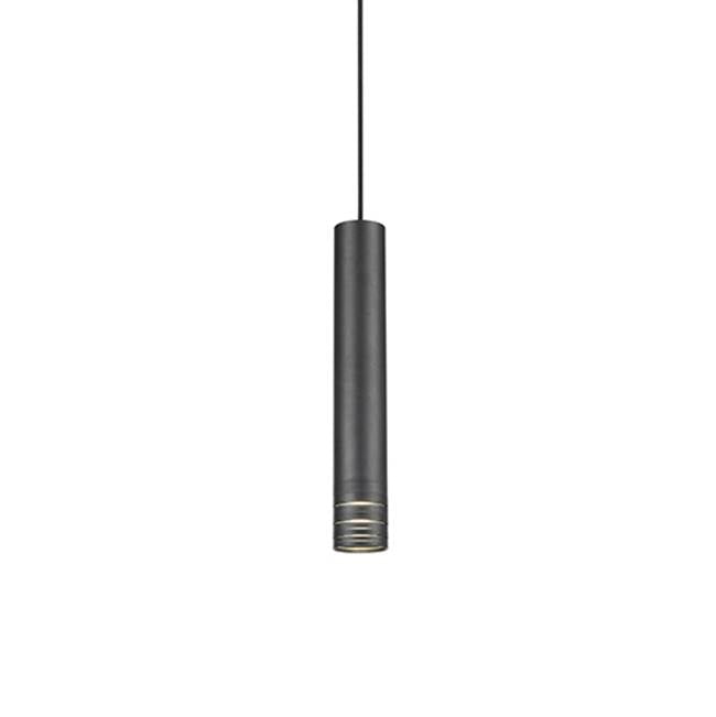 Kuzco Milca 15-in Black 1 Light Pendant
