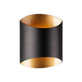 Kuzco Preston 8-in Black Led Wall Sconce