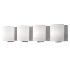 Kuzco Bridgewater 25-in Brushed Nickel 4 Lights Vanity