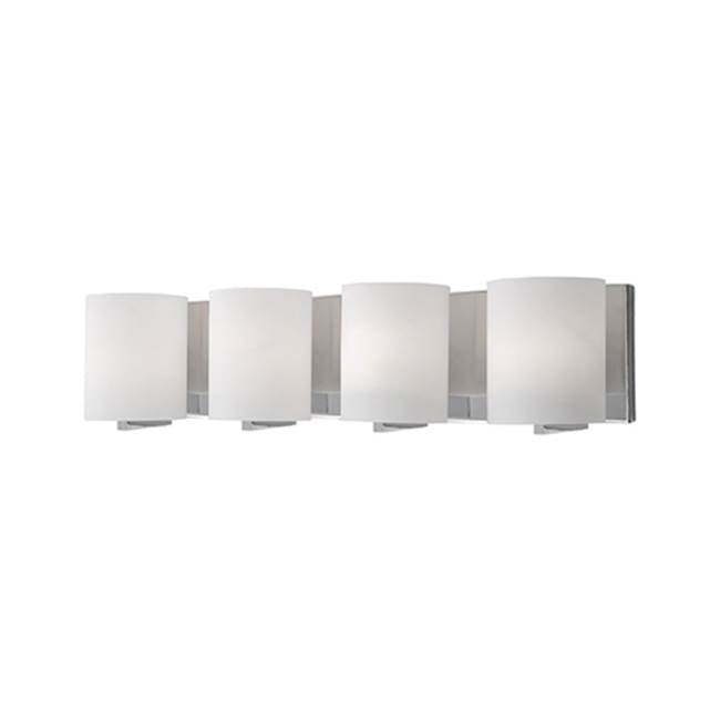 Kuzco Bridgewater 25-in Brushed Nickel 4 Lights Vanity