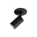 Kuzco Barclay 3-in Black 1 Light Semi Flush Mount