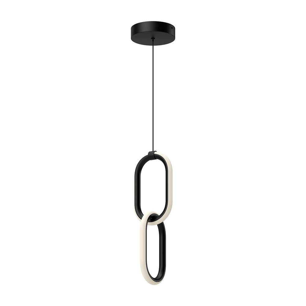 Kuzco Airen 15-in Black Led Pendant