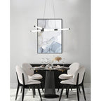 Kuzco CH18548-BK-UNV-010 Black Akari 48-in Black Led Chandeliers Image 2