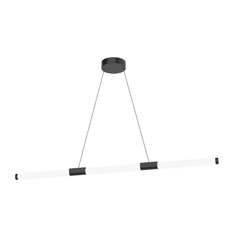 Kuzco Akari 48-in Black Led Linear Pendant