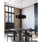 Kuzco Akira 40-in Black/gold 12 Lights Chandeliers