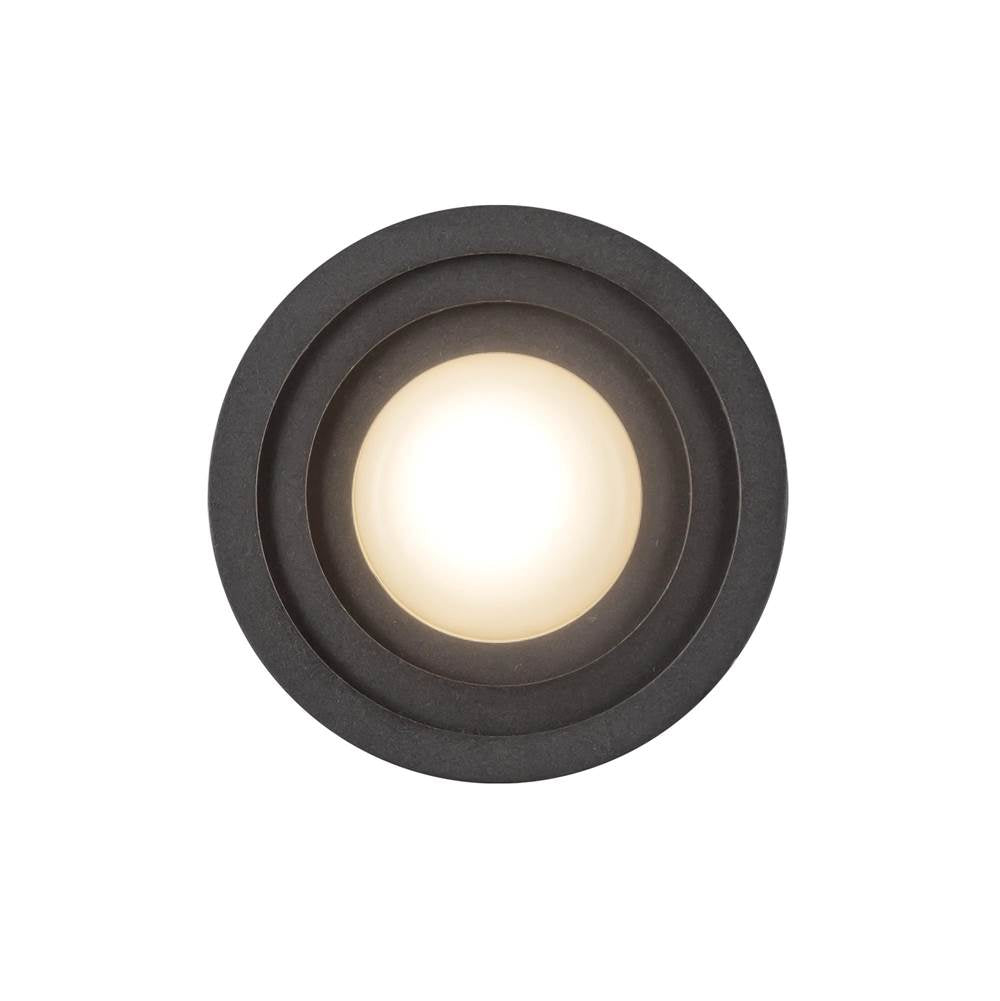 Kuzco WS21305-BK Black Arco 5-in Black Led Wall Sconce Image 1