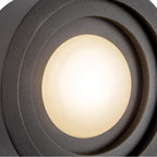 Kuzco WS21305-BK Black Arco 5-in Black Led Wall Sconce Image 3