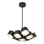 Kuzco CH73418-BK-UNV Black Arena 18-in Black Led Chandelier Image 1