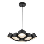 Kuzco CH73418-BK-UNV Black Arena 18-in Black Led Chandelier Image 6