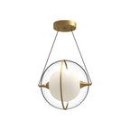 Kuzco PD76712-BG Brushed Gold Aries 12-in Brushed Gold Led Pendant Image 1