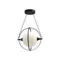 Kuzco PD76712-BK-UNV Black Aries 12-in Black Led Pendant Image 1