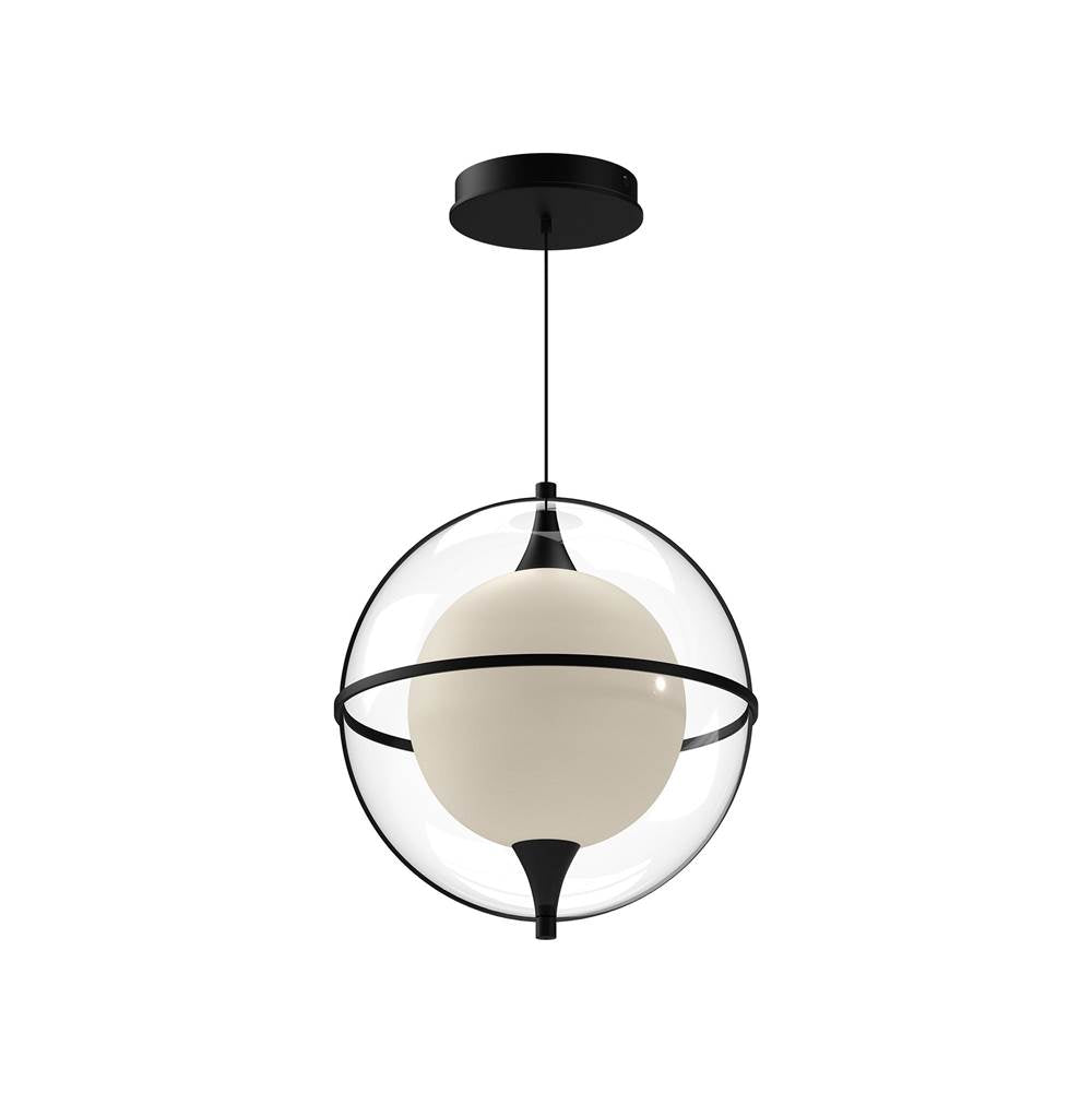 Kuzco Aries 12-in Black Led Pendant