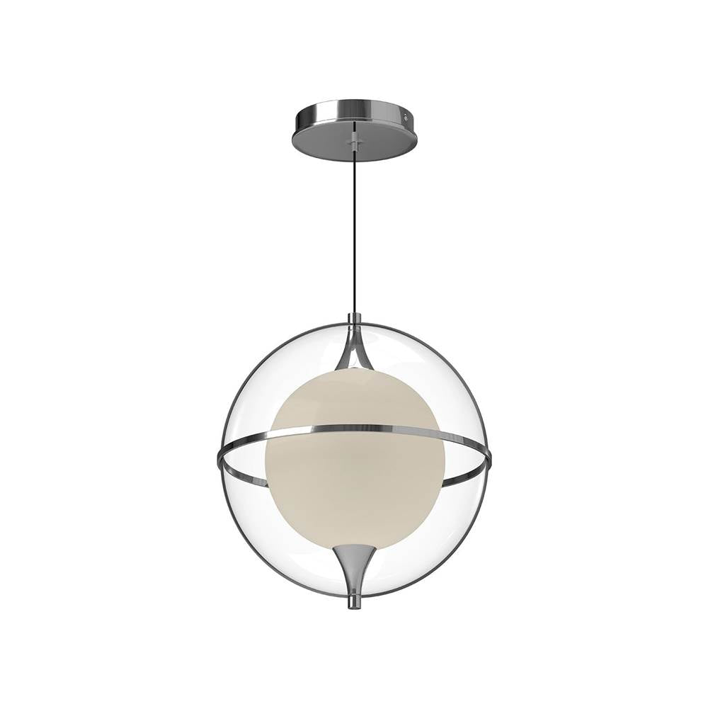 Kuzco Aries 12-in Brushed Gold Led Pendant