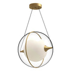 Kuzco PD76716-BG-UNV Brushed Gold Aries 16-in Brushed Gold Led Pendant Image 1