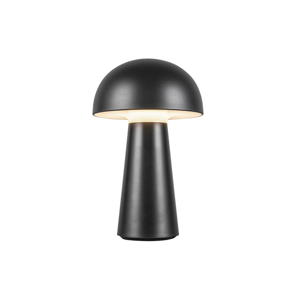 Kuzco TL64108-BK Black Asher 5-in Black Led Table Lamp Image 1